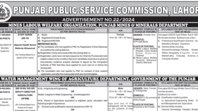 New PPSC Jobs Advertisement No 22