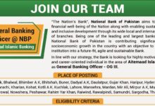 NBP GBO OG-III Jobs Oct 2024